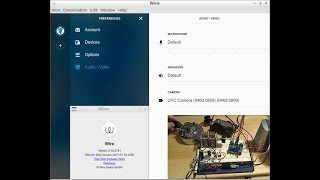 Morse Code audio QSO over IP - using the WIRE DESKTOP APP screenshot 1