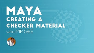 Maya - Checker Material
