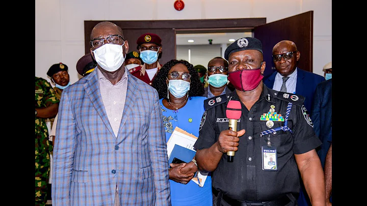 Gov. Obaseki applauds Security agencies for improving security in Edo State.