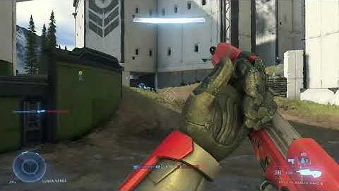 Halo Infinite Insider (pre-beta)– map live fire gameplay 1 *raw footage*