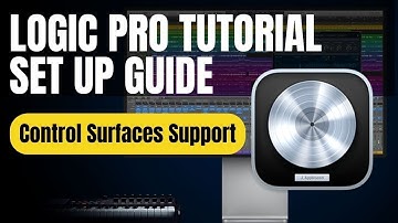 Logic Pro Tutorial - Control Surfaces Support: Create a Midi Console with Fader Banks