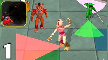 Five Night io : Bear Smasher - Gameplay Walkthrough Part 1 All Levels 1-20 (Android & iOS)