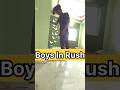 Boys in rush  shorts ytshorts funny funnycomedy comedy.