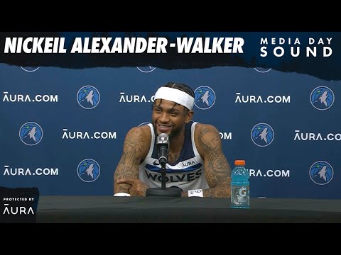 “For Me It’s About Staying Ready.” | Nickeil Alexander-Walker Media Day Sound | 09.28.23