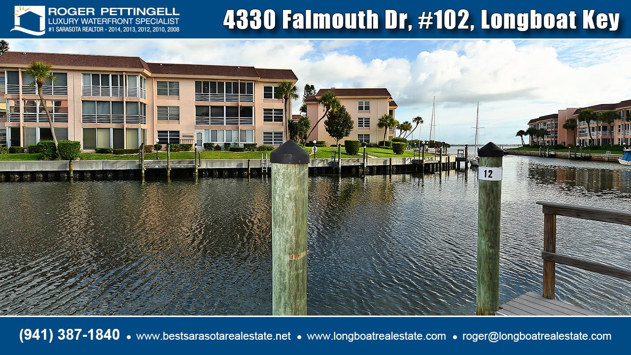 Waterfront value in Longboat Harbour, condo for sale on Longboat Key