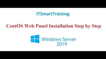 CentOS Web Panel Installation Step by Step
