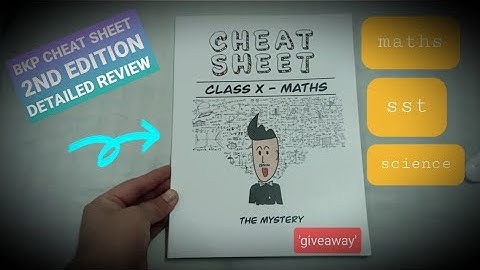 CHEAT SHEET BY BKP 2nd EDITION DETAILED REVIEW | THE SEQUEL | MATHS , SCIENCE , SOCIAL SCIENCE
