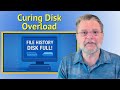 How to Limit File History Disk Usage
