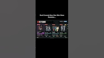 Rust Console New Gen Skin Store Rotation…#shorts #rust #rustconsole