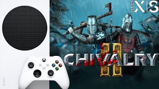 Chivalry 2 ПУТЬ НАСТОЯЩЕГО РЫЦАРЯ Xbox Series S 1080p 60 FPS