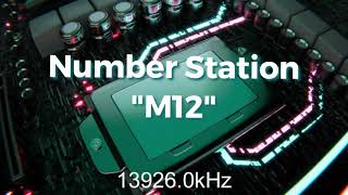 13926kHz Russian CW Number Station M12 (13.05.2024)