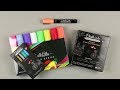 Making Marbled Background Paper Using Chalkola Makers and Chalkola Markers Review