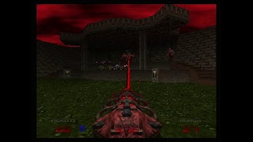 Doom 64 Map 15: Dark Entries (100% Kills/Secrets)