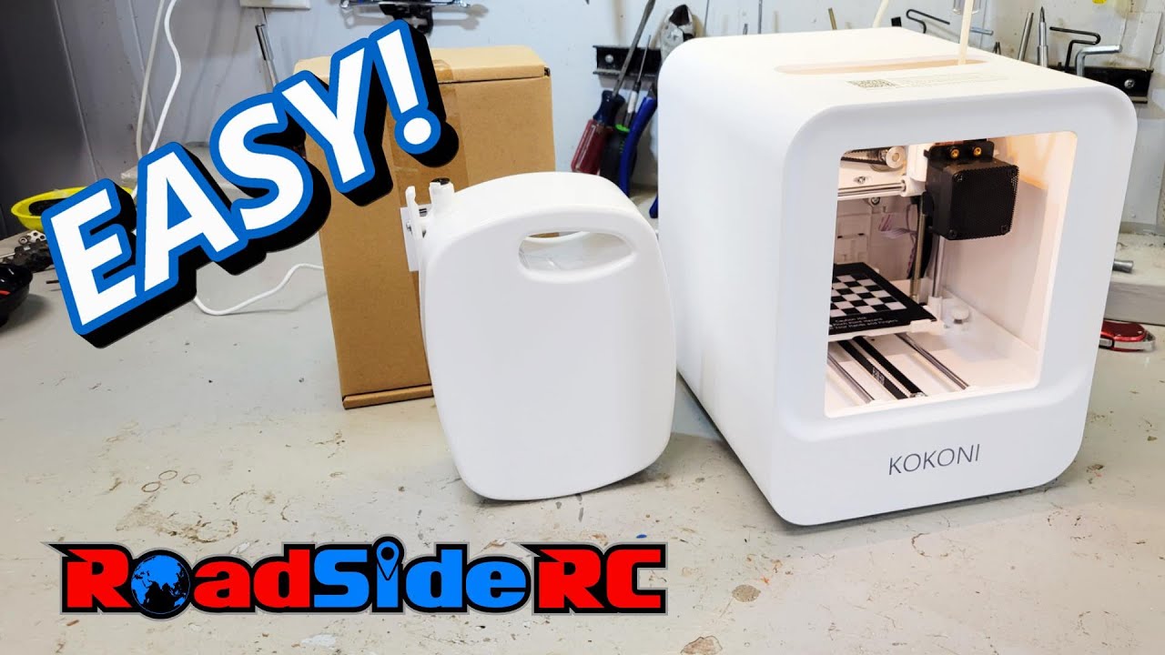 How to Change Filament in KOKONI EC1 3D Printer - YouTube