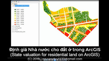 [ArcGIS] Định giá đất Nhà nước cho đất ở (State valuation for residential land)