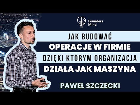 Operacje, które pozwalają firmie działać jak maszyna