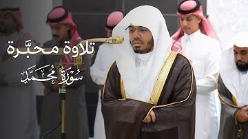 (وأنهار من عسل مصفى) تلاوة محبرة عذبة للشيخ #ياسر_الدوسري من سورة محمد | مغرب الاثنين 21-4-1447هـ