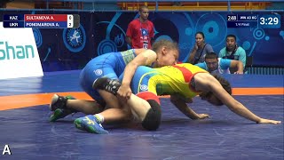 14 Ww - 43 Kg A Sultanova Kaz V A Ponomarova Ukr