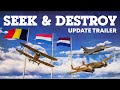 Seek  destroy update trailer  war thunder