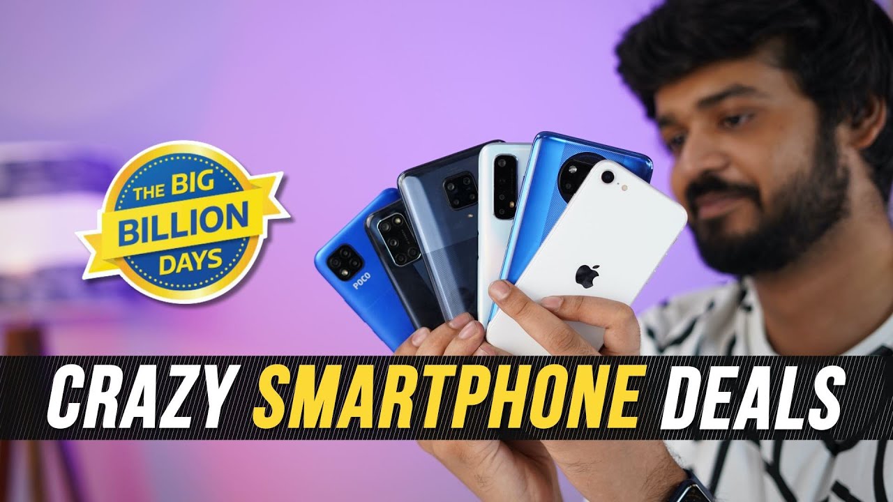 Best Smartphone Deals Flipkart Big Billion Days 2020 + Giveaway YouTube