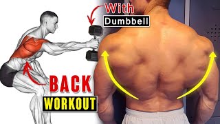 افضل تمارين ظهر بالدمبل تضخيم الظهر و توسيعه  - DUMBBELL Back Workouts exercise