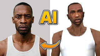 GTA Characters in REAL LIFE | AI Art Transformation