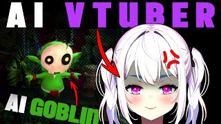 Brand New AI Vtuber Meets her Goblin Co-host