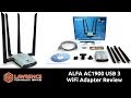 ALFA AC1900 WiFi Adapter1900 Mbps 802.11ac Long-Range Dual Band USB 3.0 Review