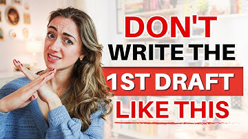 First Draft MISTAKES New Writers Make ❌ Avoid these common pitfalls!