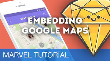 Embedding Google Maps • Prototyping with Marvel (Tutorial)