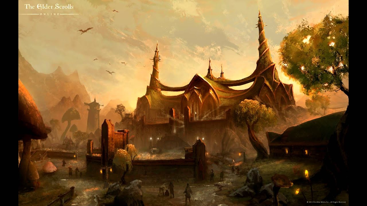 Elder Scrolls Online Wallpaper Mournhold Youtube