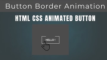 The SIMPLEST Way to Create ANIMATED Buttons with HTML & CSS