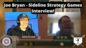 Sideline Strategy Games - My Interview with Joe Bryan