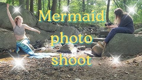 Mermaiding Vlog | Mermaid photoshoot with a professional photographer 