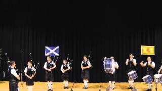 Inter Scaldis Pipes & Drums - miniband competition Kerkdriel 2014