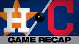 Cole tosses 7 frames to lead Astros to win | Astros-Indians Game Highlights 8/1/19