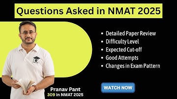 NMAT 2025 Day 1 Analysis | Detailed Paper Review, Expected Cut-off & Good Attempts