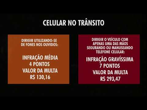 Celular no Trânsito - Semana Nacional de Trânsito