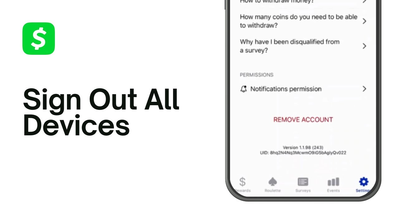 How To Sign Out All Devices On Cash App YouTube How To Sign Out All Devices On Cash App YouTube
