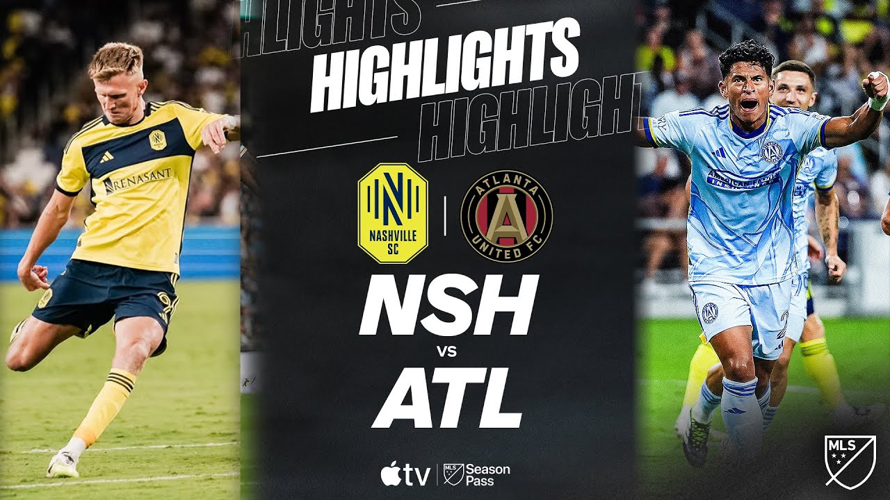 Nashville SC vs. Atlanta United | Full Match Highlights