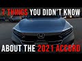 2021 Honda Accord Tips and Tricks