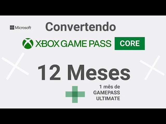 Como Converter Game Pass Core Para Game Pass Ultimate - Microsoft Rewards 