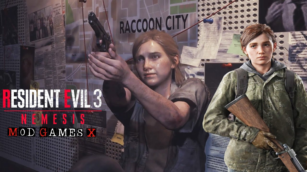 Resident Evil 3 Mod Adds The Last of Us Part 2 Cast - Siliconera