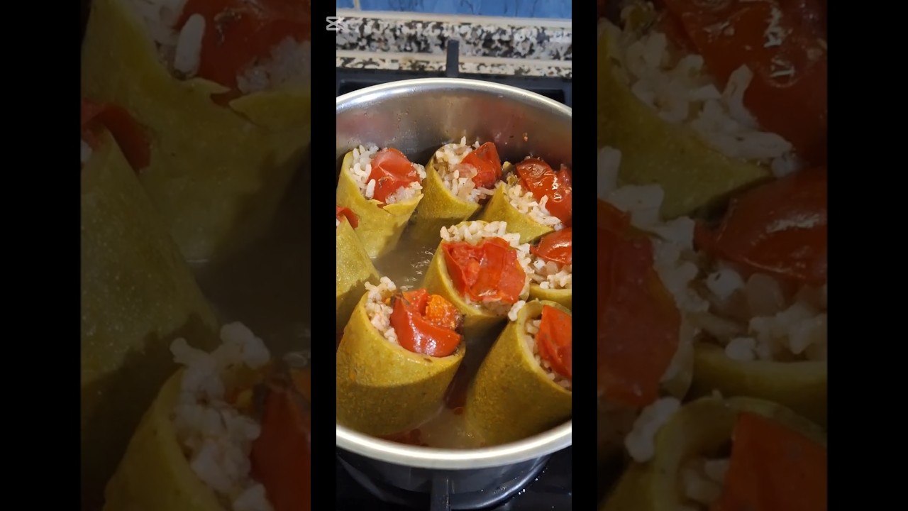 ????LEZZETLİ VE PRATİK ZEYTİNYAĞLI KABAK DOLMASI‼️???? #keşfet#yemektarifleri #asmrfood#food #evyemekleri ????LEZZETLİ VE PRATİK ZEYTİNYAĞLI KABAK DOLMASI‼️???? #keşfet#yemektarifleri #asmrfood#food #evyemekleri