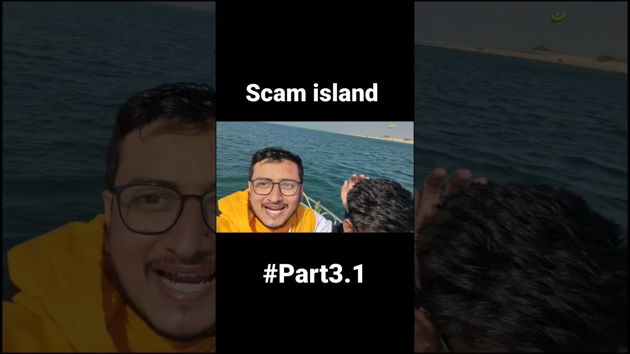 Scam Island. Shivrajpur Beach 