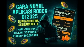 Cara Nuyul Aplikasi Robox Di 2025 | Buruan Dicoba Sebelum Di Fix #tutorial #bitcoin #rox #crypto screenshot 4