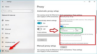 How To Setup & Manage Proxy Server Settings in Windows 10 || PROXY SERVER Settings in Google Chrome