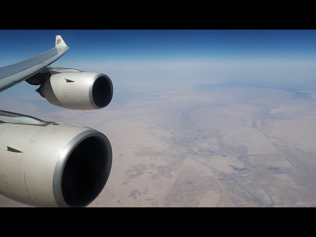 Etihad A340-600 New Business Class Abu Dhabi to Munich EY003