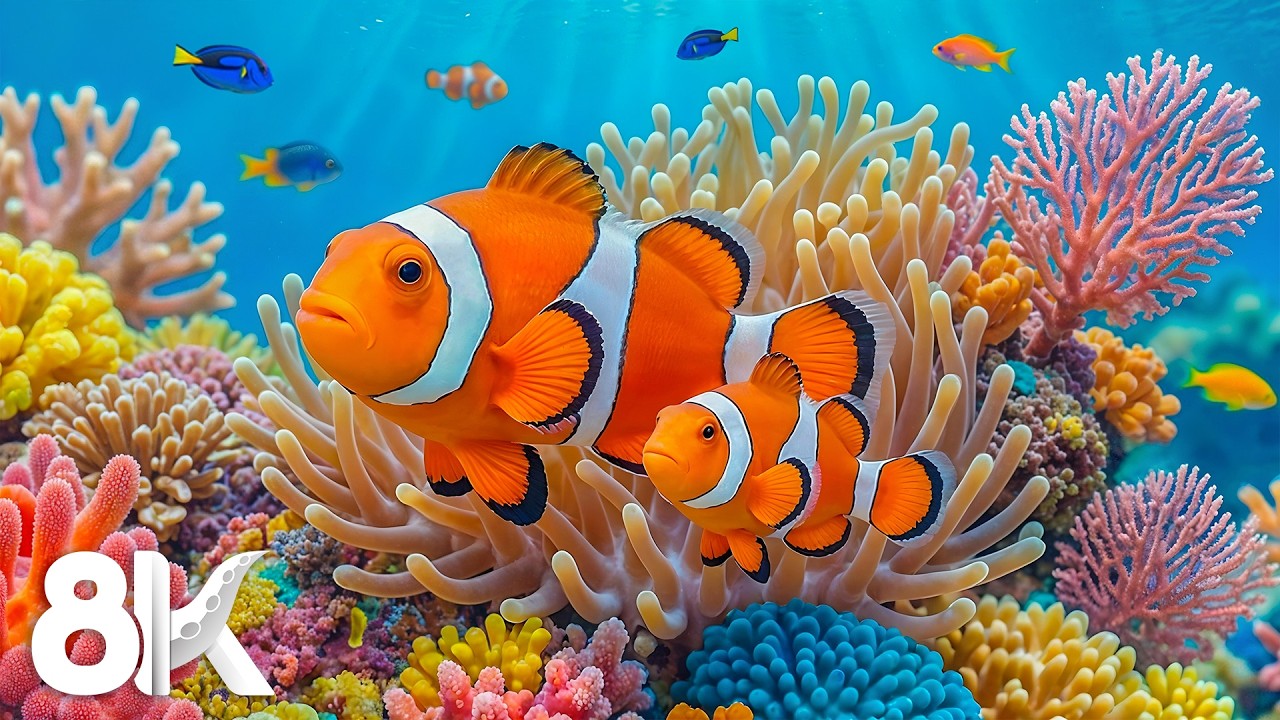 Hidden Ocean Realm 8K Ultra HD – Vibrant Coral Reefs & Tropical Fish