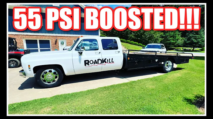 CUMMINS COMPOUND TURBO DIESEL-SWAPPED CHEVY SQUARE...
